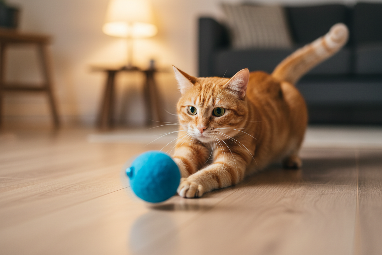 猫咪玩耍图1